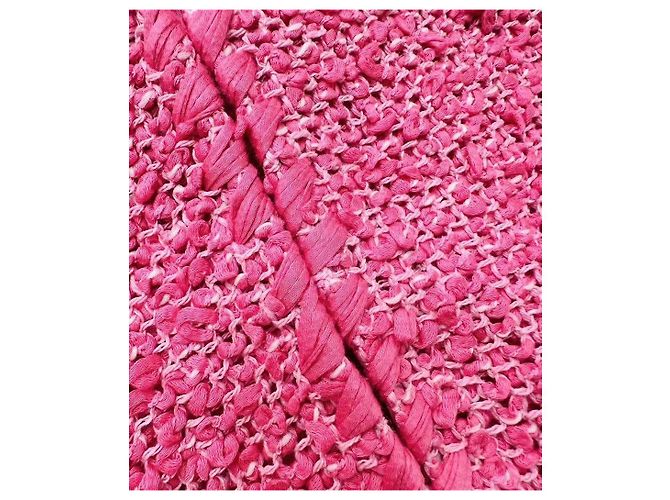 Chaqueta Chanel de tweed rosa talla 38 Multicolor - vista 6