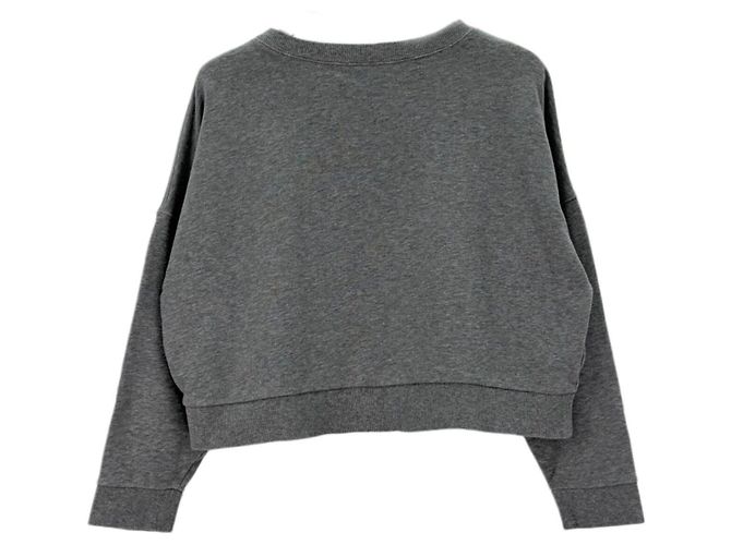 Céline Strickpullover aus Baumwolle Grau M Mehrfarben - Ansicht 2