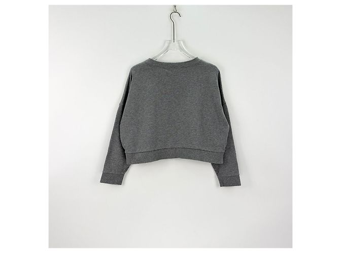 Céline Strickpullover aus Baumwolle Grau M Mehrfarben - Ansicht 4