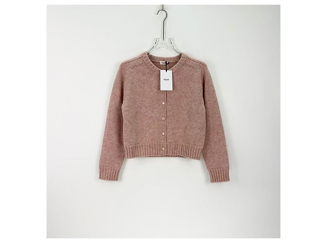 Jersey de lana rosa Céline Multicolor - vista 3