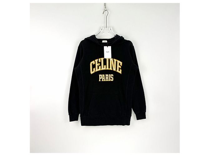 Céline Strickpullover aus Baumwolle schwarz Mehrfarben - Ansicht 3