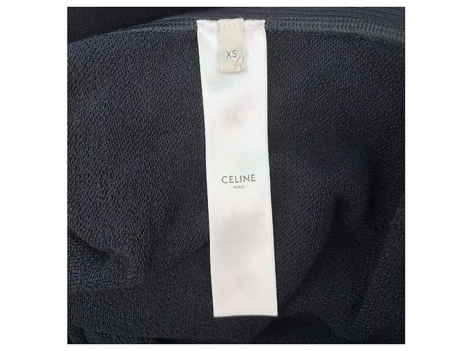 Céline Strickpullover aus Baumwolle schwarz Mehrfarben - Ansicht 6