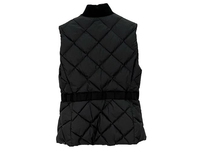 Top Hermès Negro de Poliamida Multicolor - vista 2