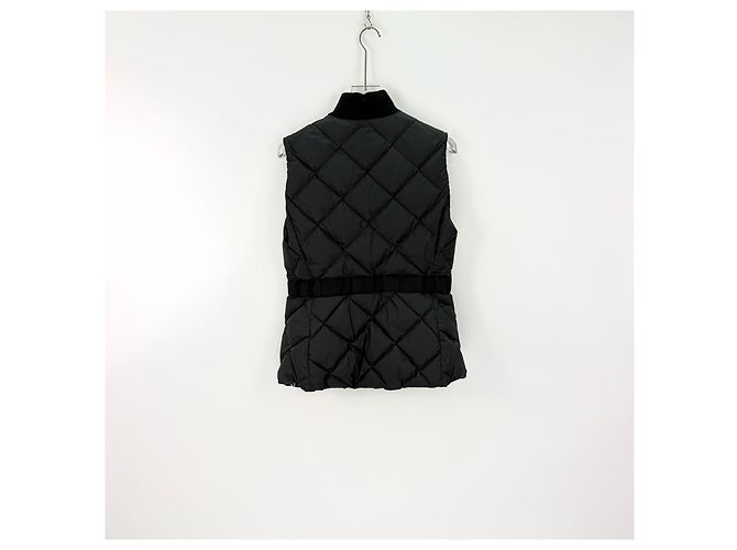 Top Hermès Negro de Poliamida Multicolor - vista 4