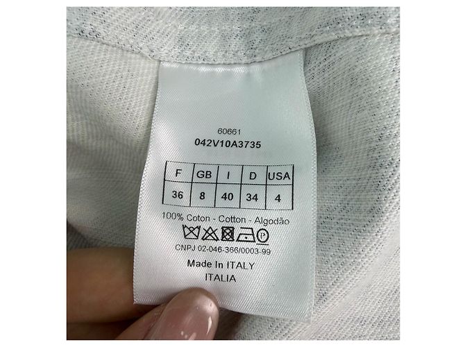 Autre Marque Chaqueta Dior de denim con estampado animal Multicolor - vista 6