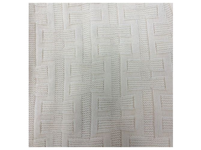 Jersey de lana Hermès Blanco Multicolor - vista 7