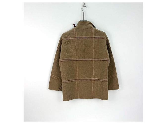 Hermès Cashmere Coat Brown Multiple colors - view 4