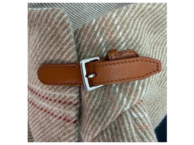 Hermès Cashmere Coat Brown Multiple colors - view 7