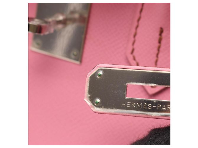 Hermès Hermes Birkin 30 Handtasche in Rosa Pink - Ansicht 11