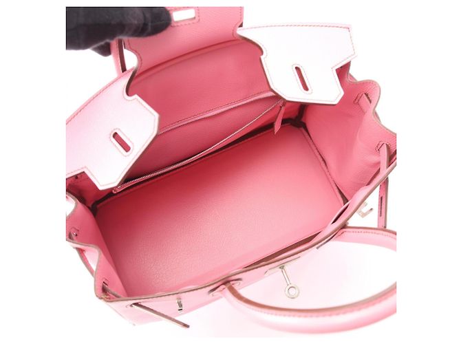 Hermès Hermes Birkin 30 Handtasche in Rosa Pink - Ansicht 3