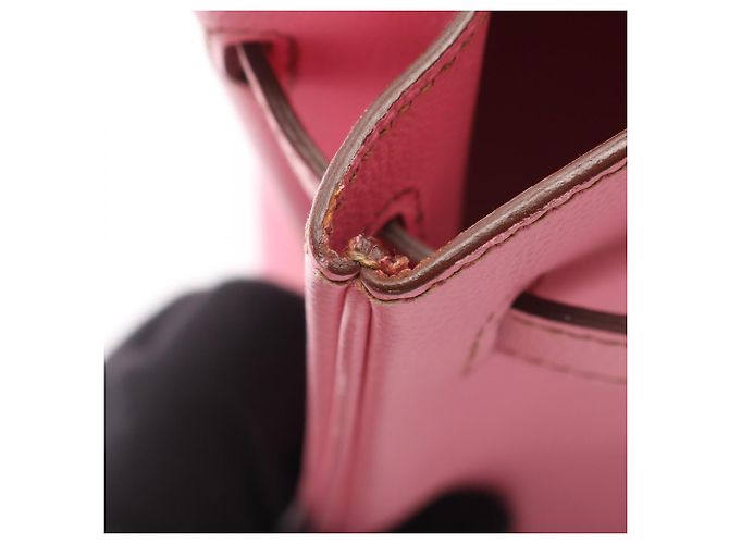 Hermès Hermes Birkin 30 Handtasche in Rosa Pink - Ansicht 9