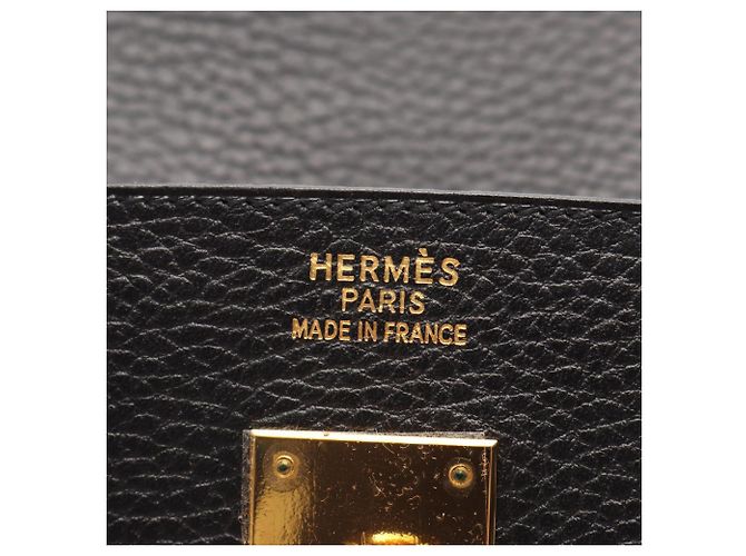 Hermès Bolso Hermes Birkin 40 Negro - vista 4