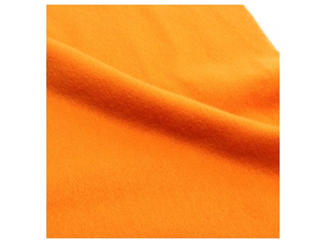 Hermès Hermes Hello Mr. Fariere Cashmere Stole Arancione - vista 5