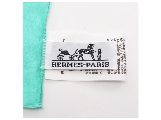 Stola Pareo Hermès in blu e multicolore - vista 3