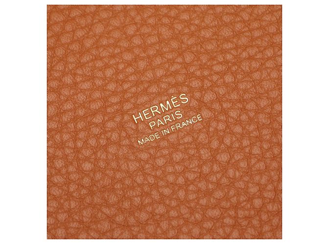 Hermès Sac à main Hermes Picotin Lock PM Gold Marron Doré - vue 4