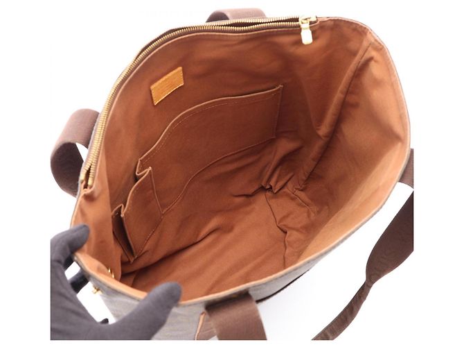 Sac Cabas Bobour Louis Vuitton Marron - vue 3