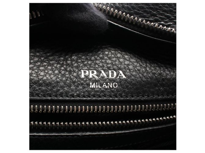 Bolsa 2-Way Prada VITELLO PHENIX Preto - vista 4