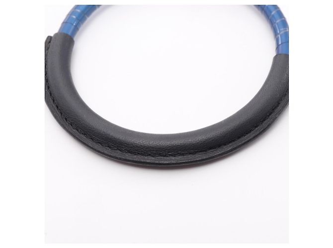 Hermès Hermes Loop Grand Halskette Schwarz Blau - Ansicht 7