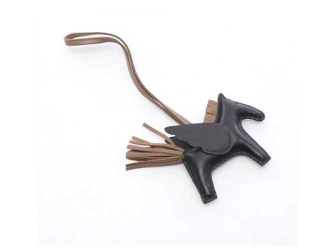 Hermès Hermes Rodeo Pegasus PM Charm Accessory Brown Black - view 2