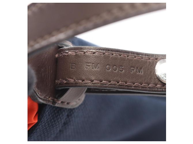 Hermès Astuccio per premi cani Hermes in Navy e Orange Arancione Blu navy - vista 5