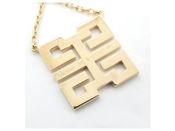 Collana Mini Diamante Wish Knot di Cartier D'oro - vista 4