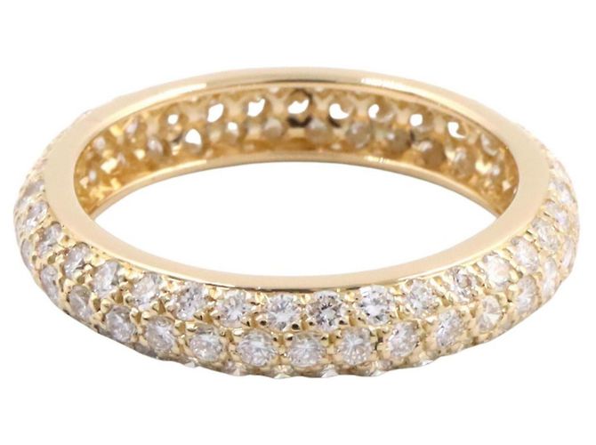 Cartier Etincelle de Full Diamond Ring Golden - Ansicht 2