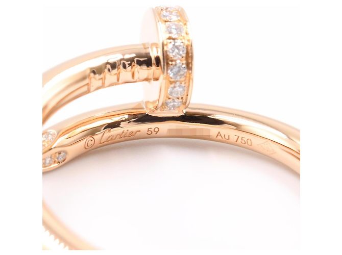 Cartier Juste un Clou Diamantring Golden - Ansicht 4
