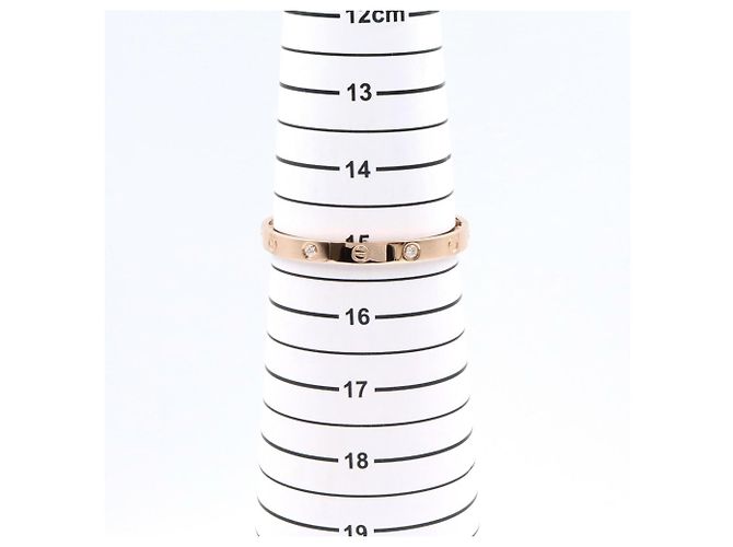 Bracciale charm in oro rosa 18K Cartier con diamanti D'oro - vista 5