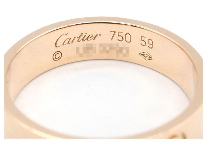 Anello Cartier Love in oro rosa 18K D'oro - vista 4