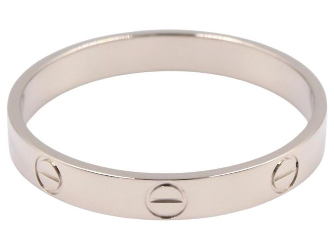 Cartier Mini Love Ring in 18K Weißgold Silber - Ansicht 2