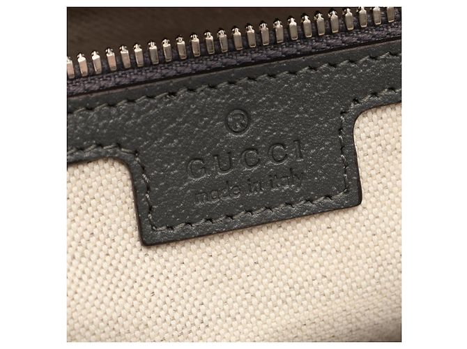 Borsa Tote 2-Way Gucci GG Supreme Marrone - vista 4