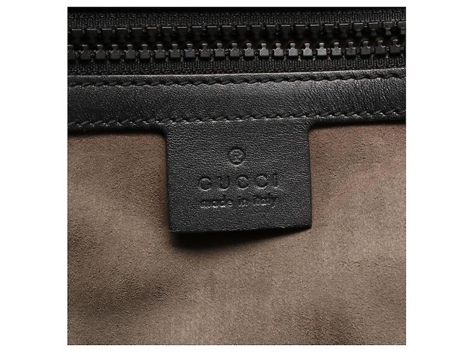 Gucci GG Supreme Small Rucksack/Handtasche Braun Schwarz Beige - Ansicht 4