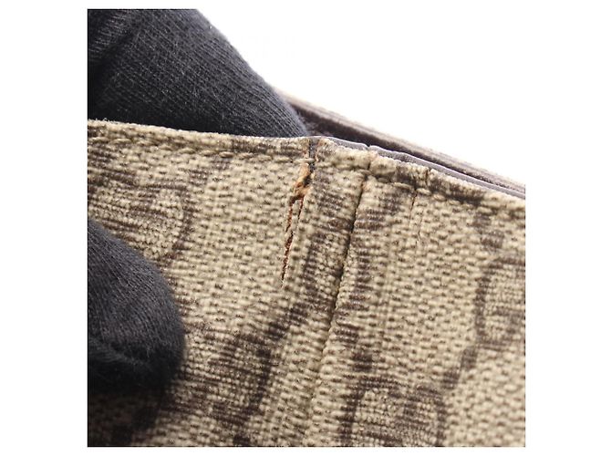 Saco Tote Gucci GG Plus Marrom Bege - vista 7