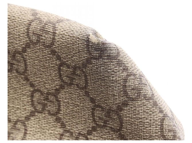 Saco Tote Gucci GG Plus Marrom Bege - vista 8