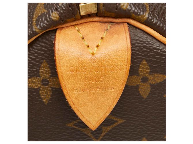 Louis Vuitton Monogram Speedy 25 Mini Boston Tasche Braun - Ansicht 10