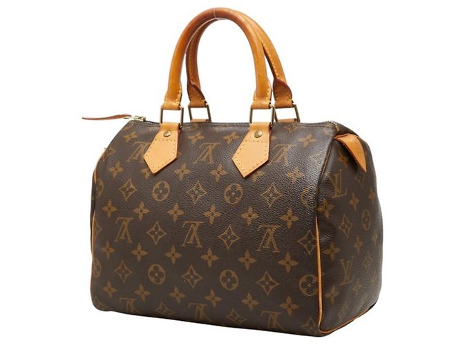 Louis Vuitton Monogram Speedy 25 Mini Boston Tasche Braun - Ansicht 2