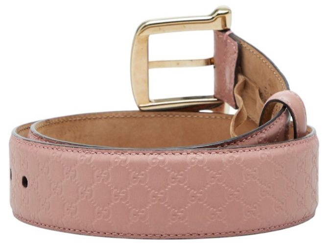 Cinto Gucci Microguccissima Rosa - vista 2