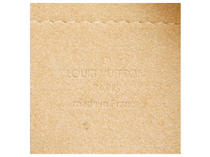 Borsa Louis Vuitton Damier Azur Pochette Mira MM Bianco - vista 10