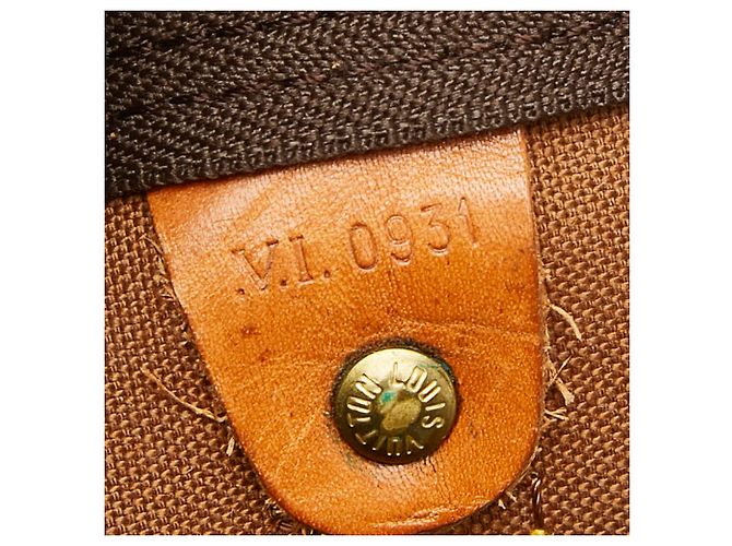 Louis Vuitton Monogram Keepall Bandoulière 60 Tasche Braun - Ansicht 10