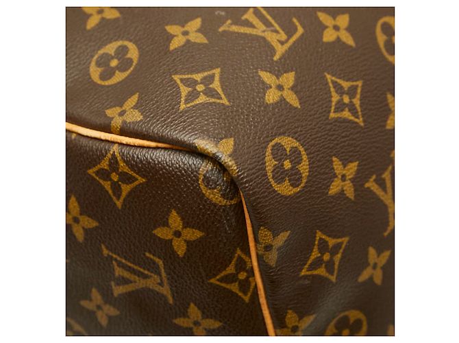 Louis Vuitton Monogram Keepall Bandoulière 60 Tasche Braun - Ansicht 5