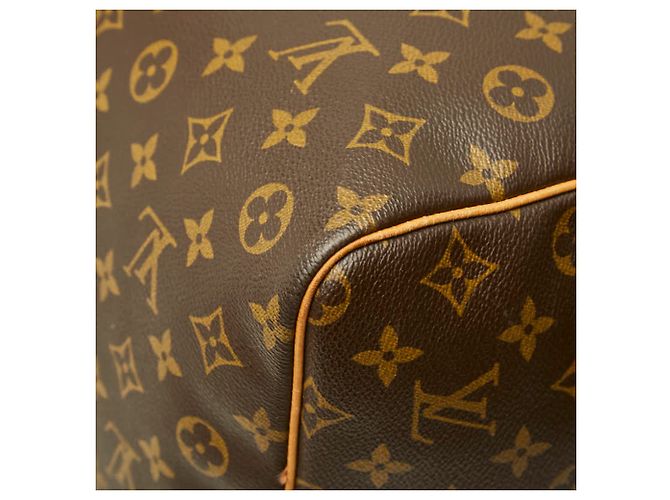 Louis Vuitton Monogram Keepall Bandoulière 60 Tasche Braun - Ansicht 6
