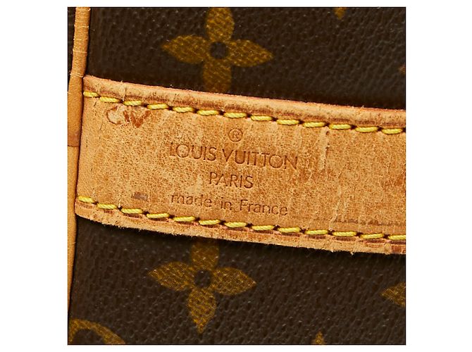 Louis Vuitton Monogram Keepall Bandoulière 60 Tasche Braun - Ansicht 9