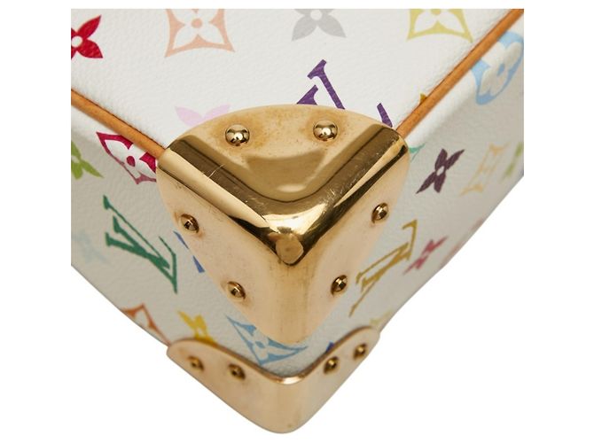 Louis Vuitton Monogram Multicolor Boulogne Schultertasche Weiß - Ansicht 5