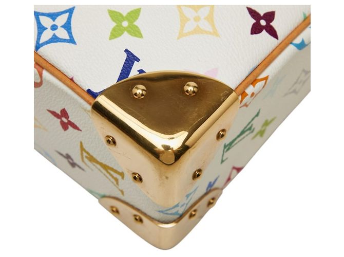 Louis Vuitton Monogram Multicolor Boulogne Schultertasche Weiß - Ansicht 6