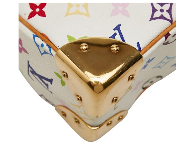 Louis Vuitton Monogram Multicolor Boulogne Schultertasche Weiß - Ansicht 7