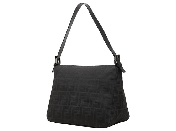 Borsa a secchiello Fendi Zucchino Mamma Nero - vista 2