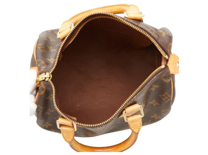 Louis Vuitton Monogram Speedy 25 Mini Boston Bag Braun - Ansicht 8