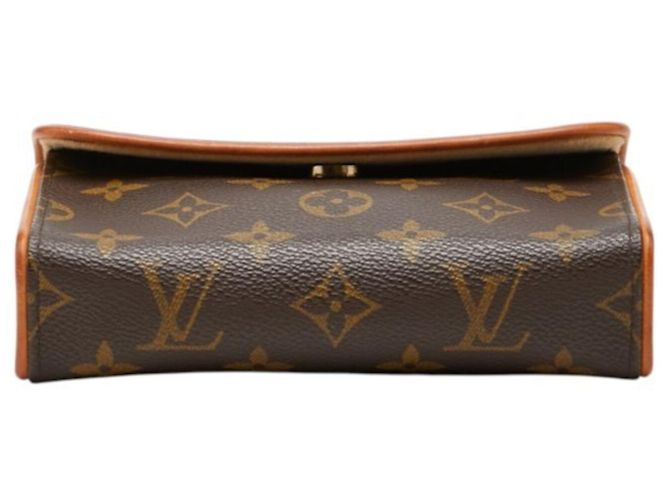 Louis Vuitton Monogram Pochette Florentine Gürteltasche Braun - Ansicht 3