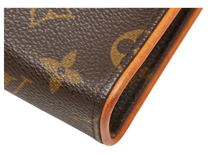 Louis Vuitton Monogram Pochette Florentine Gürteltasche Braun - Ansicht 4