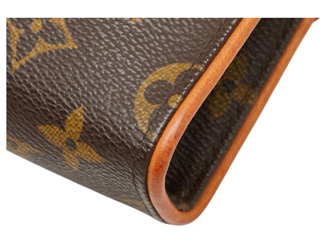 Louis Vuitton Monogram Pochette Florentine Gürteltasche Braun - Ansicht 6